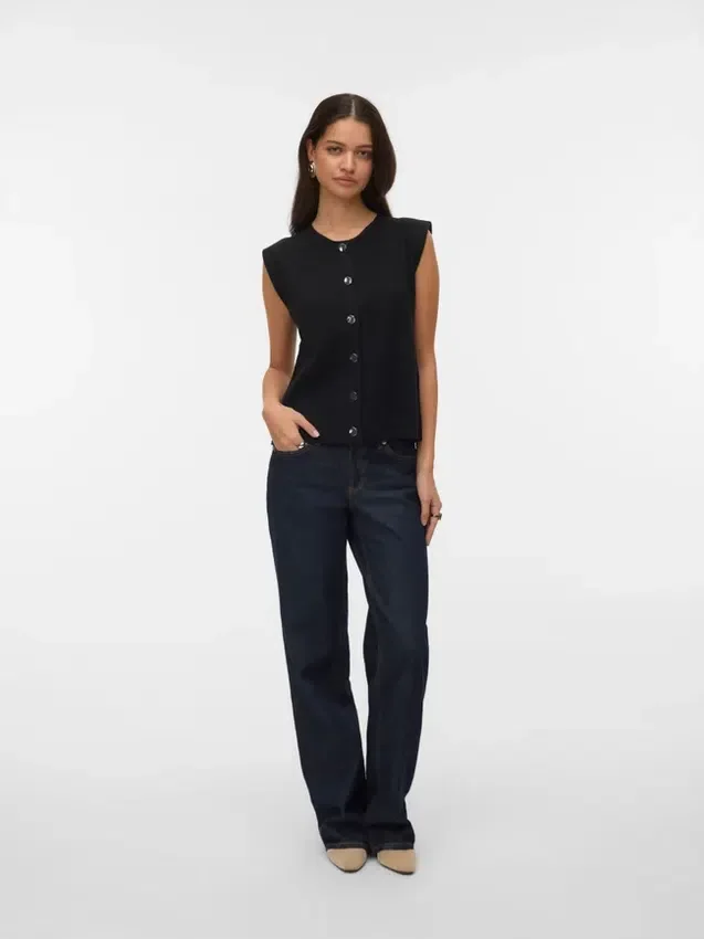 Vmgold Knitted Vest Vmgold Knitted Vest