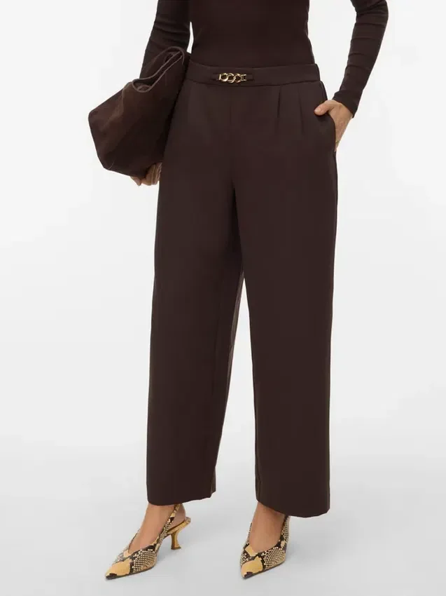 Vmhadassa Mid Waist Trousers Vmhadassa Mid Waist Trousers