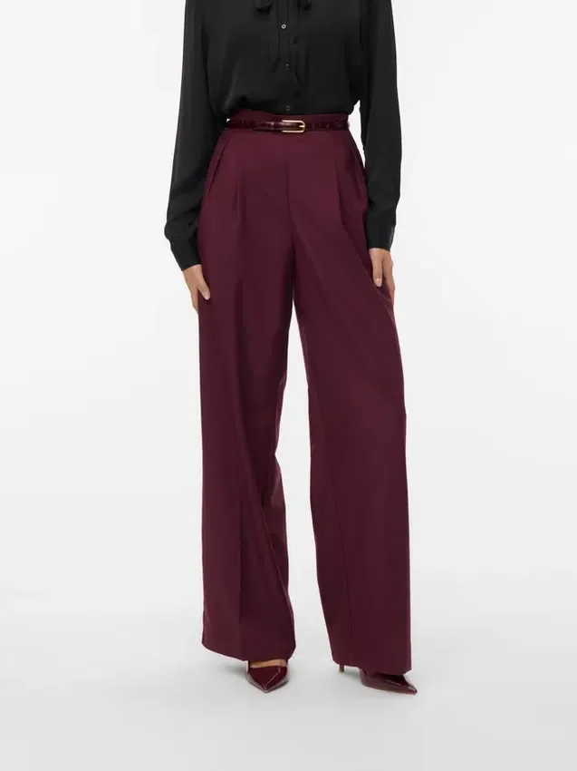 Vmhailey High Waist Trousers Vmhailey High Waist Trousers