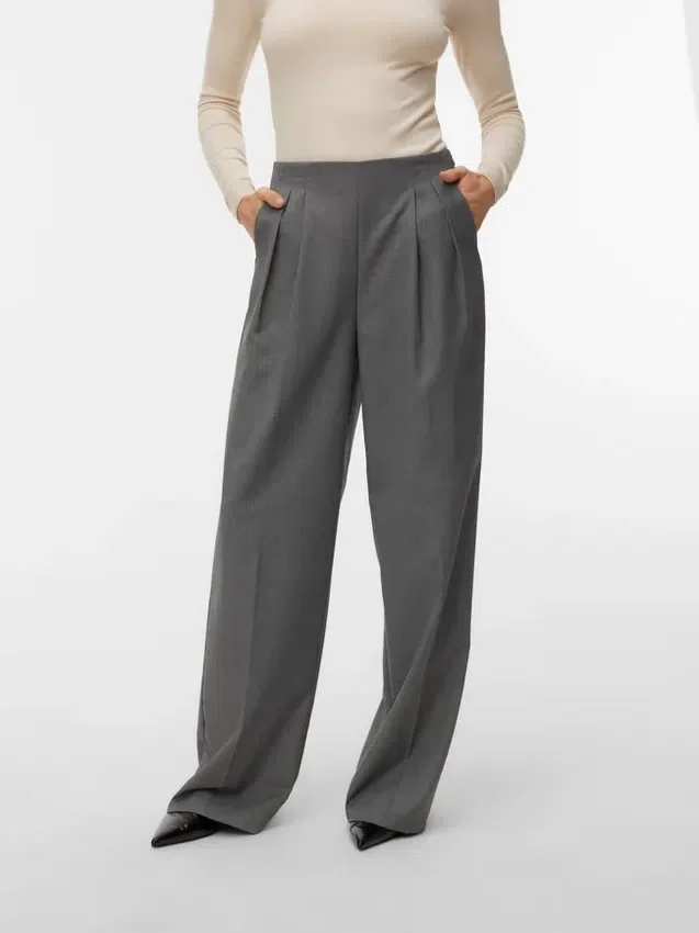 Vmhailey High Waist Trousers Vmhailey High Waist Trousers