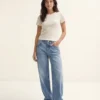 Vmhallie Low Rise Wide Fit Jeans