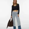 Vmharper High Waist Midi Skirt