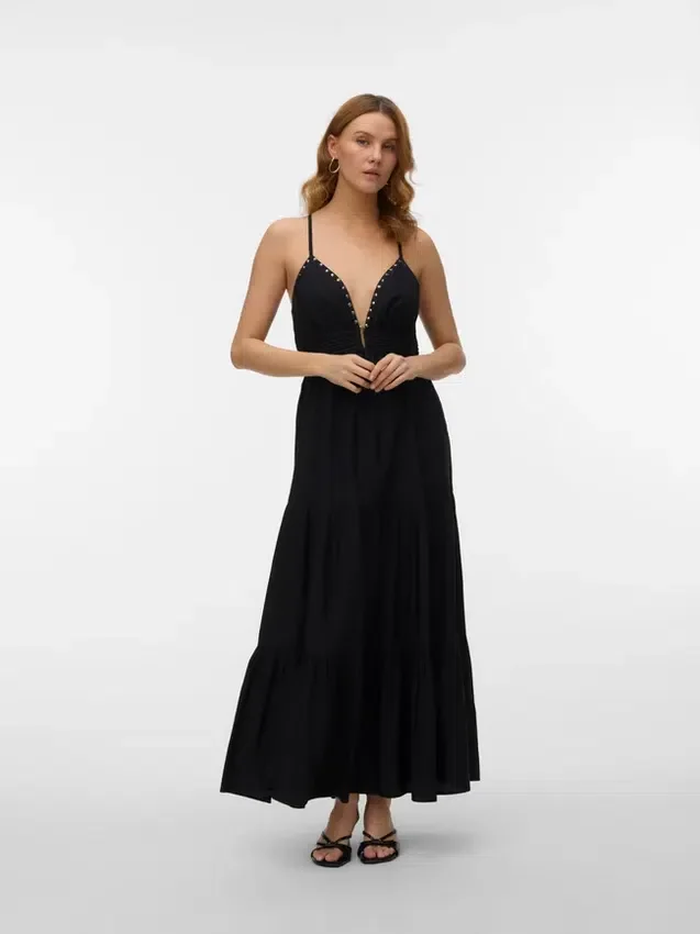 Vmheather Long Dress Vmheather Long Dress