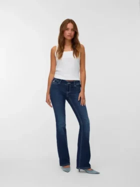 Vmhelena Low Rise Flared Fit Jeans