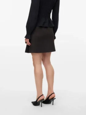 Vmhennesy Mid Waist Short Skirt