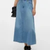 Vmhilla Mid Waist Midi Skirt