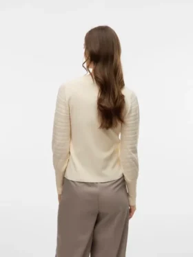Vmhollypointelle Knitted Pullover