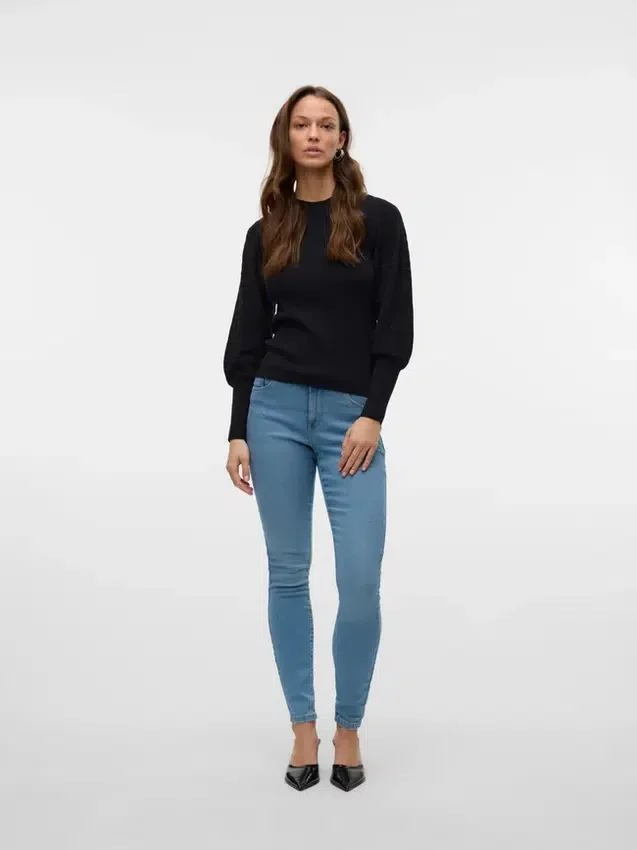 Vmhollypointelle Knitted Pullover Vmhollypointelle Knitted Pullover