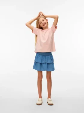 Vmida Mid Waist Short Skirt