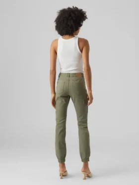 Vmivy Mid Rise Cargo Trousers