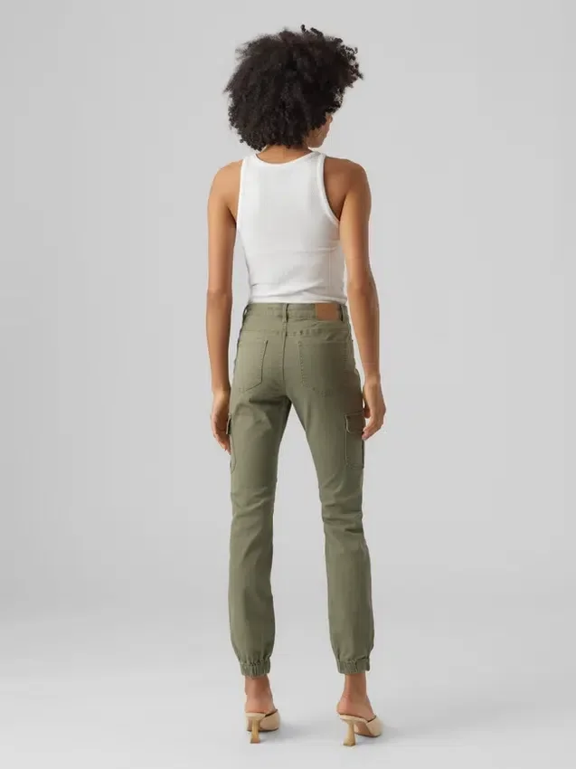 Vmivy Mid Rise Cargo Trousers Vmivy Mid Rise Cargo Trousers