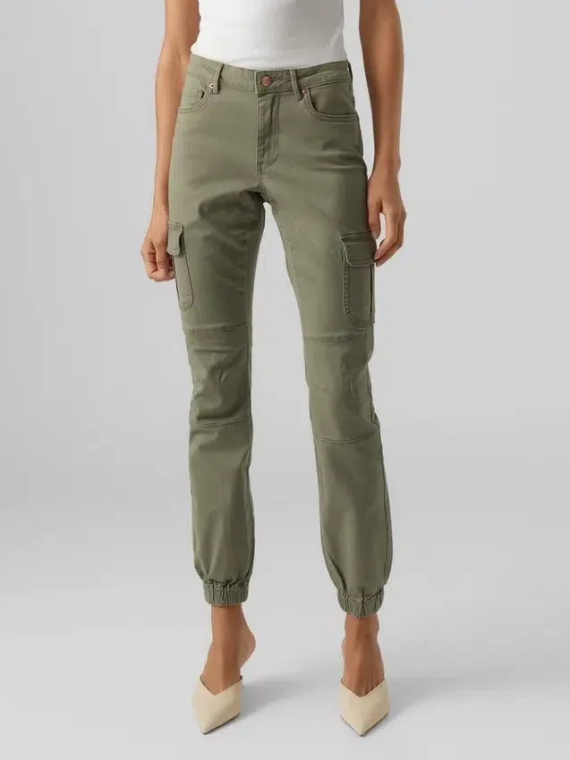 Vmivy Mid Rise Cargo Trousers Vmivy Mid Rise Cargo Trousers