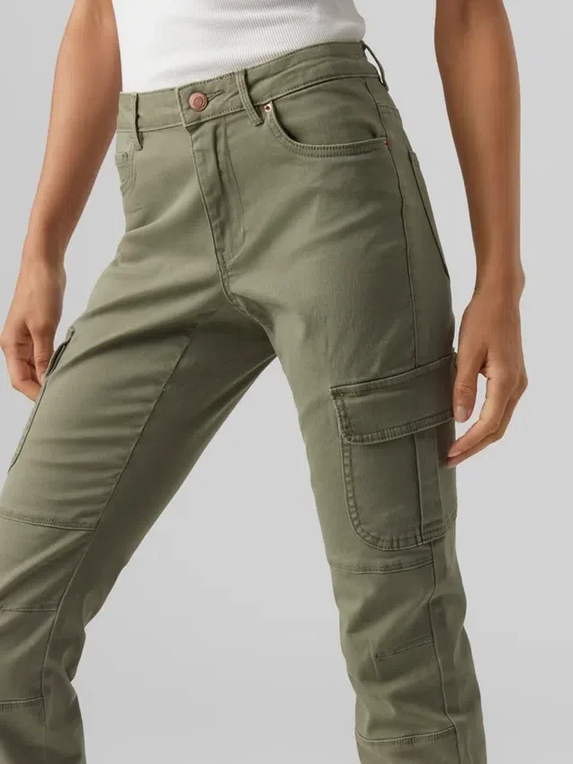 Vmivy Mid Rise Cargo Trousers Vmivy Mid Rise Cargo Trousers