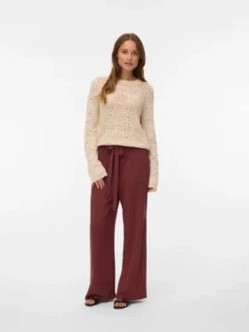 Vmjadina Mid Waist Trousers