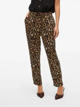 Vmjesmilo Mid Waist Trousers