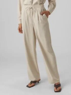 Vmjesmilo Mid Waist Trousers