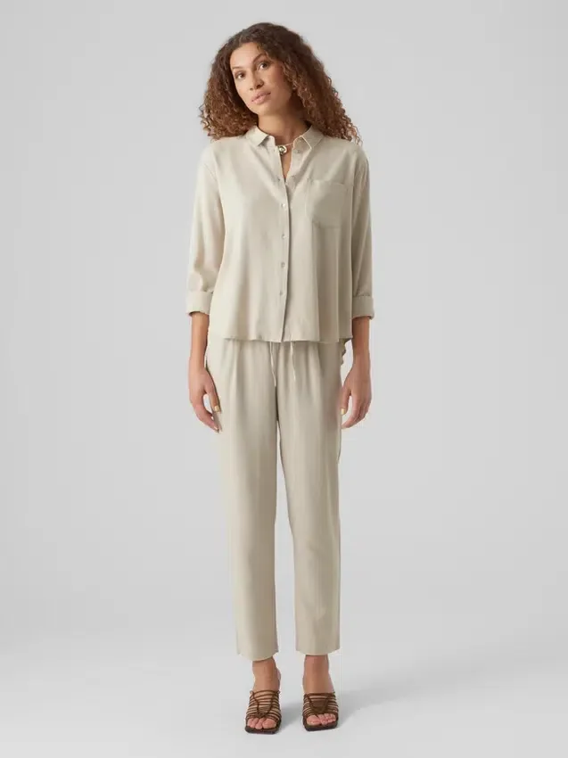 Vmjesmilo Mid Waist Trousers Vmjesmilo Mid Waist Trousers