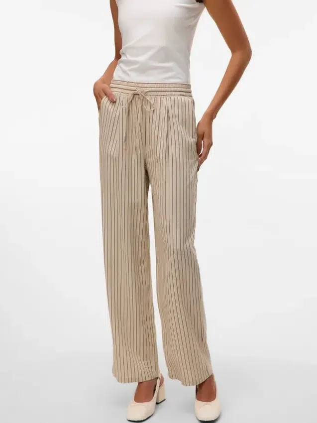 Vmjesmilo Mid Waist Trousers Vmjesmilo Mid Waist Trousers