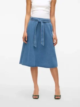 Vmjolene High Waist Midi Skirt