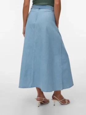 Vmjolene Mid Rise Long Skirt