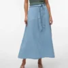 Vmjolene Mid Rise Long Skirt