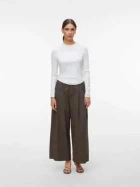 Vmjose Mid Waist Trousers