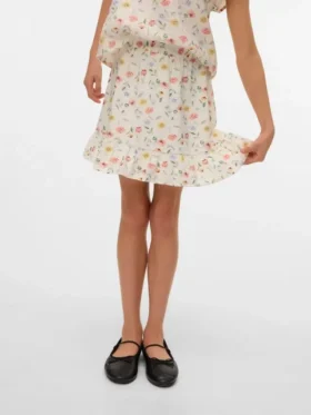 Vmjosie Mid Waist Short Skirt