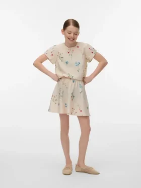Vmjosie Mid Waist Short Skirt