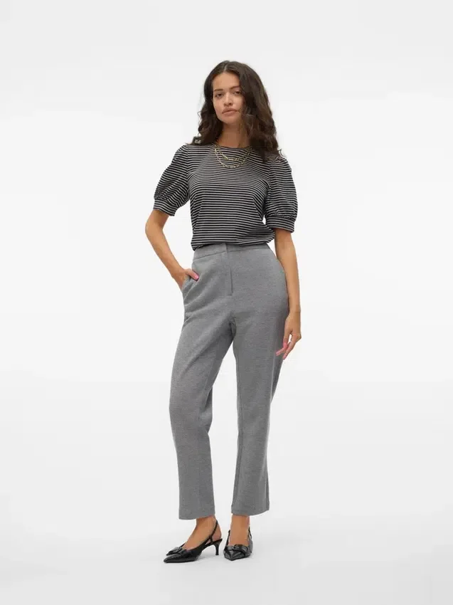 Vmjulia Mid Waist Trousers Vmjulia Mid Waist Trousers
