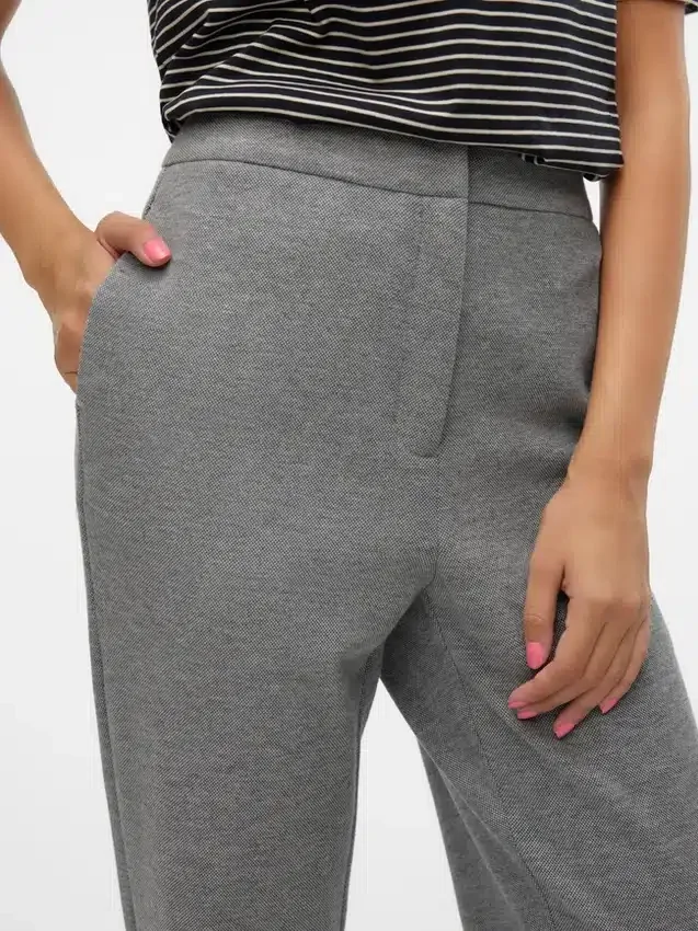 Vmjulia Mid Waist Trousers Vmjulia Mid Waist Trousers