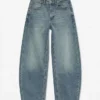 Vmjuno Mid Rise Barrel Fit Jeans