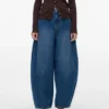 Vmkaitlin High Rise Barrel Fit Jeans