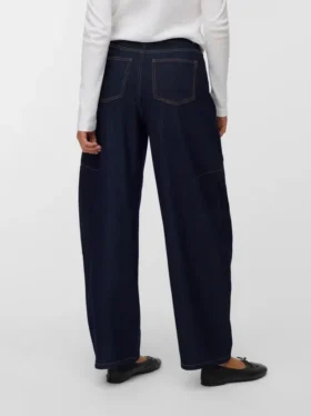 Vmkaitlin High Rise Barrel Fit Jeans