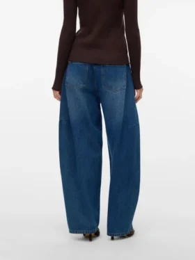 Vmkaitlin High Rise Barrel Fit Jeans