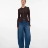 Vmkaitlin High Rise Barrel Fit Jeans