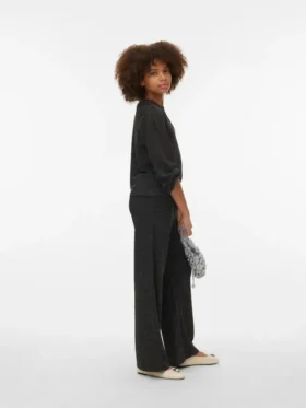 Vmkanva Mid Waist Trousers