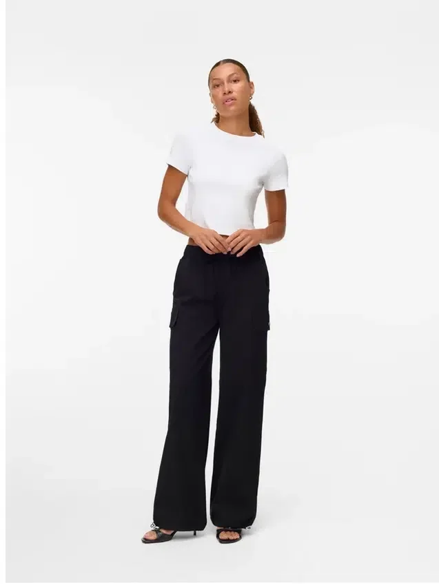 Vmkarlie Mid Waist Cargo Trousers Vmkarlie Mid Waist Cargo Trousers