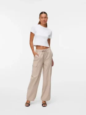 Vmkarlie Mid Waist Cargo Trousers