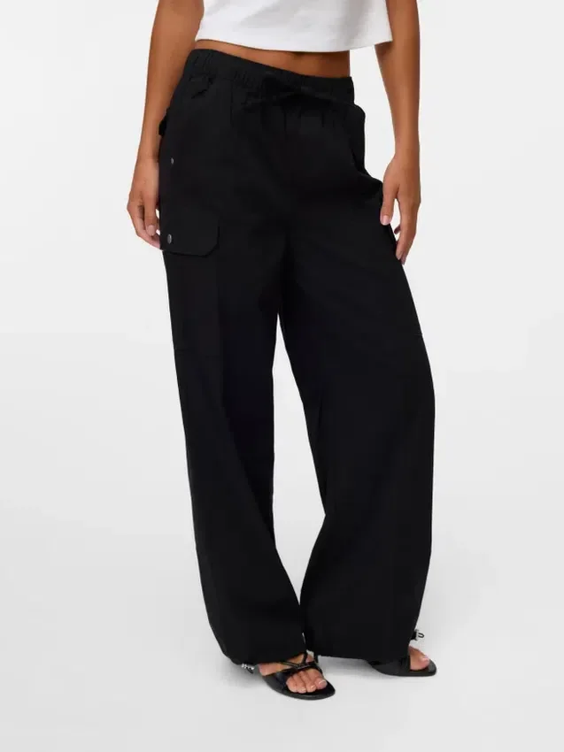 Vmkarlie Mid Waist Cargo Trousers Vmkarlie Mid Waist Cargo Trousers