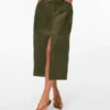 Vmkathy High Waist Midi Skirt