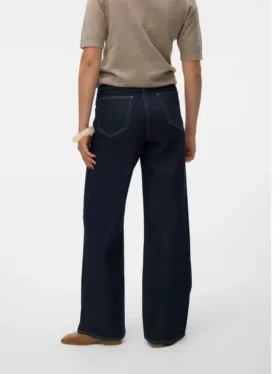 Vmkathy Super High Rise Wide Leg Fit Jeans