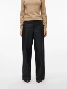 Vmkayla High Rise Wide Leg Fit Jeans
