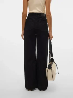 Vmkayla High Rise Wide Leg Fit Jeans