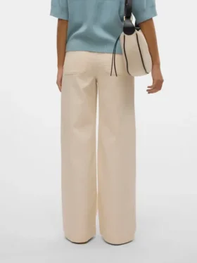 Vmkayla High Rise Wide Leg Fit Jeans