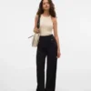 Vmkayla High Rise Wide Leg Fit Jeans