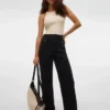 Vmkayla High Rise Wide Leg Fit Jeans