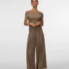 Vmkayla Mid Waist Trousers