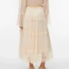 Vmkinsley Mid Waist Long Skirt