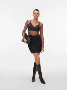 Vmkreta High Waist Short Skirt