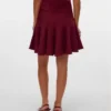 Vmkristin Mid Waist Short Skirt